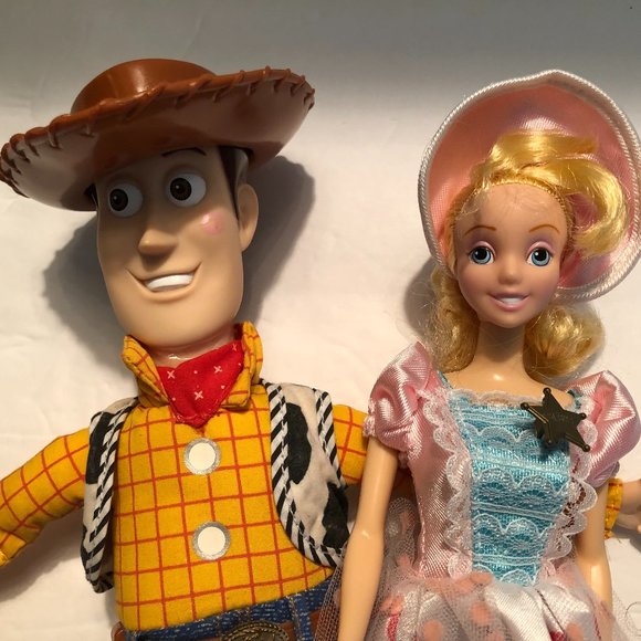Toy Story 2 Woody and Bo Peep 1999 Kiss on the Cheek - Picture 3 of 11